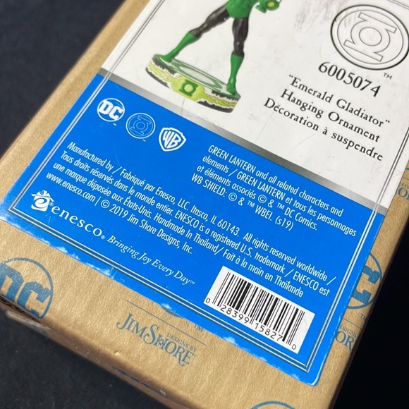 DC comics - Green Lantern hanging ornament - Jim Shore 2019 - Picture 9 of 9